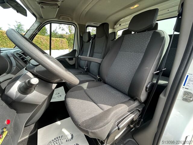 Vrachtwagen met bakwagen OPEL MOVANO DoKa MINISATTEL+AUFFLIEGER LBW KLIMA TEM.