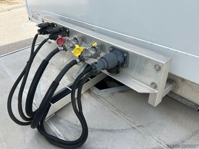 Vrachtwagen met bakwagen OPEL MOVANO DoKa MINISATTEL+AUFFLIEGER LBW KLIMA TEM.