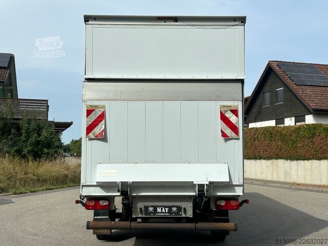 Vrachtwagen met bakwagen OPEL MOVANO DoKa MINISATTEL+AUFFLIEGER LBW KLIMA TEM.