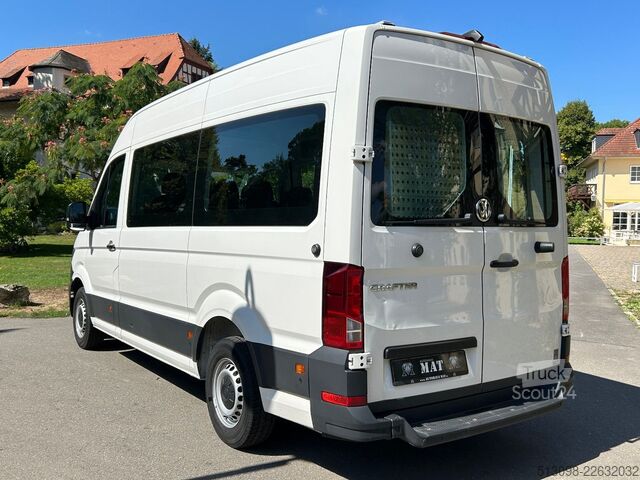 Minibüs VW CRAFTER 6 SITZER KLIMAAUTO. ACC NAVI KAMERA PDC