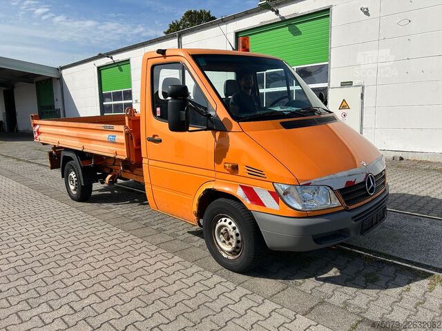 شاحنة نقل صغيرة قلاب MERCEDES-BENZ Sprinter 311 / Automatik/ Meiller 3 Seitenkipper