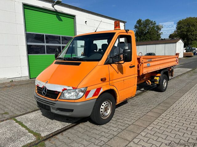 شاحنة نقل صغيرة قلاب MERCEDES-BENZ Sprinter 311 / Automatik/ Meiller 3 Seitenkipper