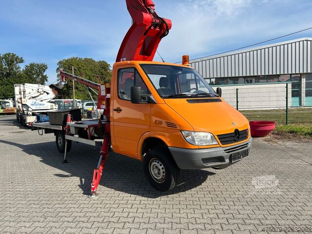Radna platforma montirana na kamionu MERCEDES-BENZ Spinter 311 / Teupen EURO B 25 T