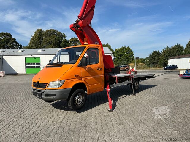 Radna platforma montirana na kamionu MERCEDES-BENZ Spinter 311 / Teupen EURO B 25 T