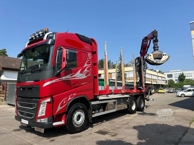 Transporter drewna Volvo FH 540 6x4*Kurzholz*Epsilon M12Z*Glogger*Retarder