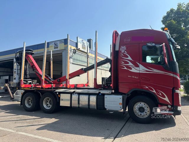 Transporter drewna Volvo FH 540 6x4*Kurzholz*Epsilon M12Z*Glogger*Retarder