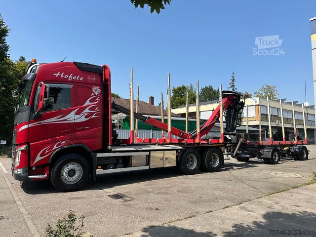 Transporter drewna Volvo FH 540 FH540*6x4*Kurzholzzug*Epsilon M12Z*Glogg...