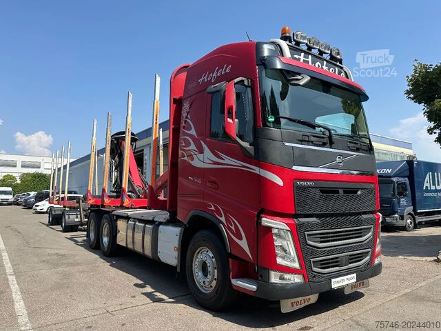Transporter drewna Volvo FH 540 FH540*6x4*Kurzholzzug*Epsilon M12Z*Glogg...