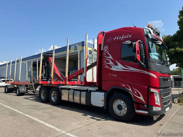 Trasportatore di legname Volvo FH 540 FH540*6x4*Kurzholzzug*Epsilon M12Z*Glogg...