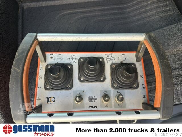 LKW mit Pritsche (offen) MAN TGM 18.320 4x4 BB, Kran Atlas AK 165.2E-A2, Funk