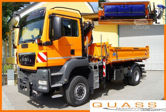 Driezijdige kipper MAN TGS 18.320 BL 4x4 / PK 7001/ MEILLER/ Winterdienst