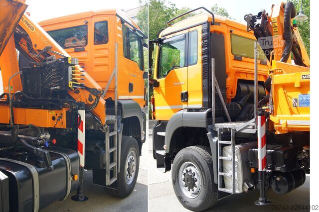 Driezijdige kipper MAN TGS 18.320 BL 4x4 / PK 7001/ MEILLER/ Winterdienst