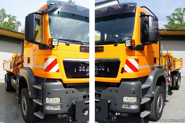 Driezijdige kipper MAN TGS 18.320 BL 4x4 / PK 7001/ MEILLER/ Winterdienst