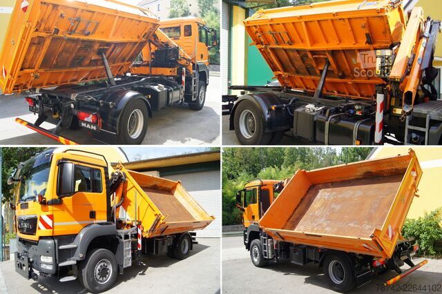 Driezijdige kipper MAN TGS 18.320 BL 4x4 / PK 7001/ MEILLER/ Winterdienst