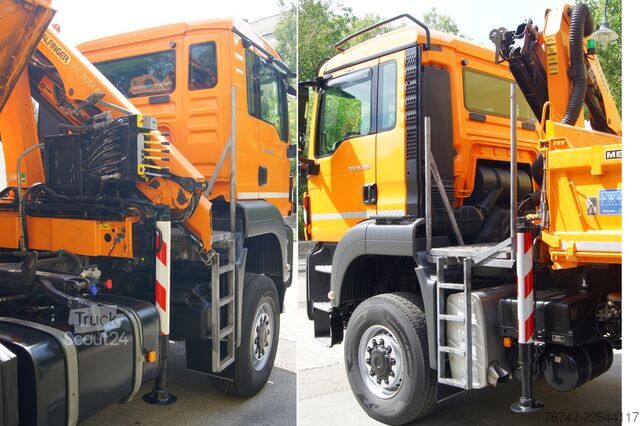 Autolaadkraan MAN TGS 18.320 BL 4x4 / PK 7001/ MEILLER/ Winterdienst