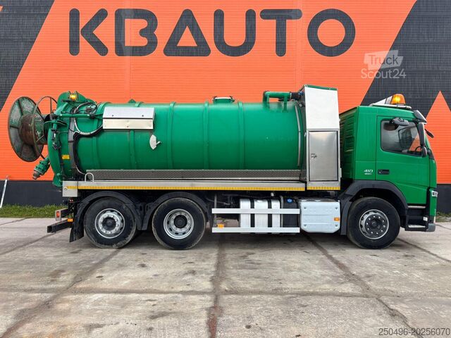 Vakuumbil Volvo FM 410 6x2*4 EUR-MARK TANK 14000L / VACUUM Inge...