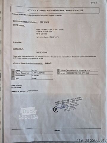 Camión de basura Volvo FE 280 / GEESINKNORBA / EURO 6