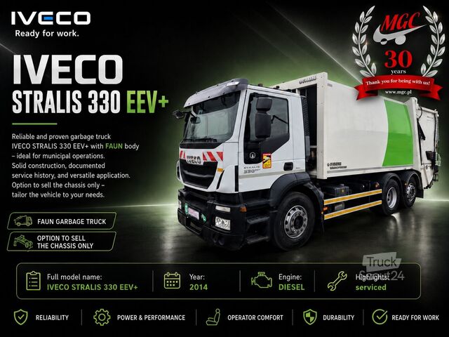Chassihytt IVECO Stralis 330 EEV / FRAME / 1 OWNER / NO RUST