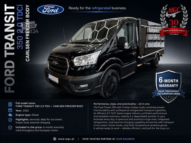 Kyl-/frystransport Ford Transit 350 2.0 TDCi / SERVICED! / 10 CHAMBERS