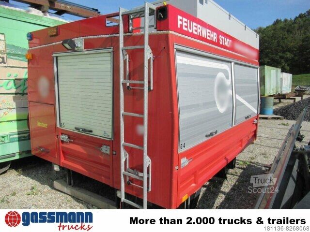 Roll-off konteyneri  City-Abrollcontainer mit Feuerwehr-Koffer