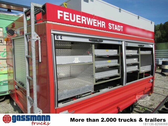 Roll-off konteyneri  City-Abrollcontainer mit Feuerwehr-Koffer