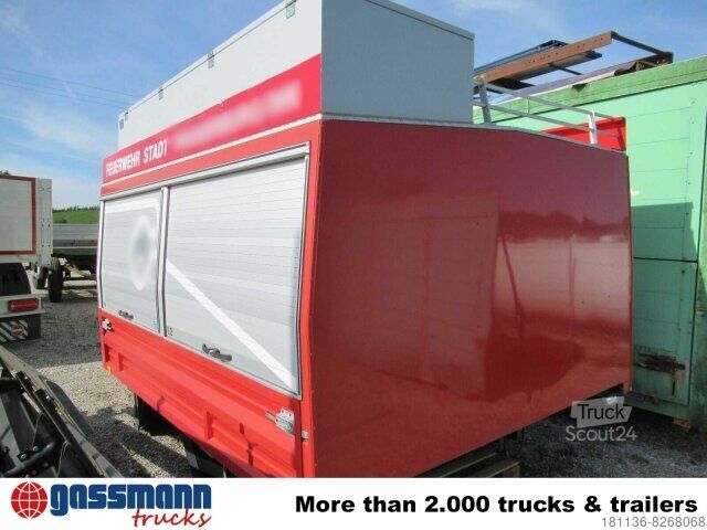 Roll-off konteyneri  City-Abrollcontainer mit Feuerwehr-Koffer