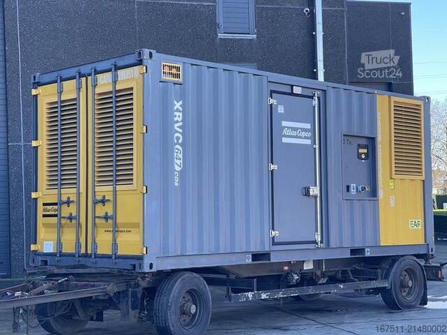 Compresseur frigorifique Atlas Copco XRVC 647