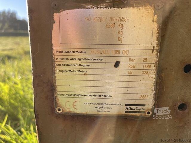 Koudecompressor Atlas Copco XRVS 476 CD - N