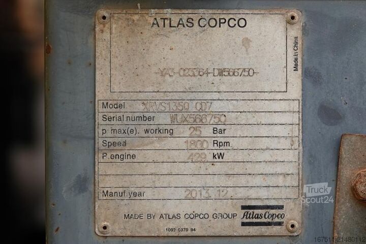 Verdichter Atlas Copco XRVS 1350 CD - N
