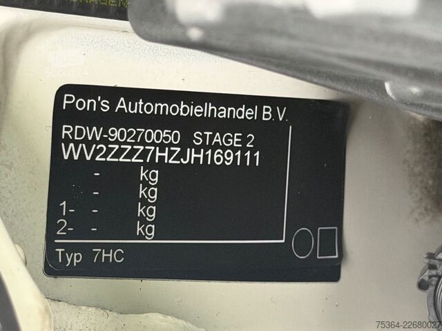 Minibussi VW T6 Kombi Lang 2.0 CNG/Erdgas 9 Sitze Klima Euro6