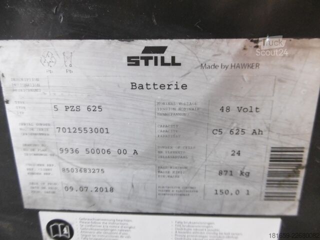 Stivuitor frontal JUNGHEINRICH EFG 216k GE120-310ZZ