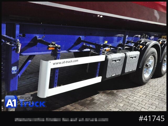 Tippsemitrailer KEMPF Hardox 50m³ 2 x Lift, Alu, Cramaro, hydrl. Klappe, 2x Rüttler