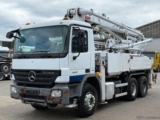 Бетононасос Mercedes-Benz ACTROS 2632 6x4 EURO5 POMPA DO BETONU SCHWING S24X
