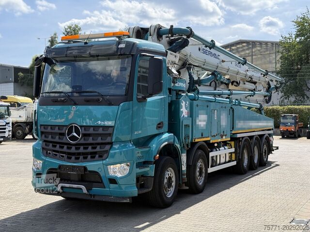 Бетононасос Mercedes-Benz AROCS 5051 10x6 EURO6 POMPA DO BETONU SERMAC 6RZ56