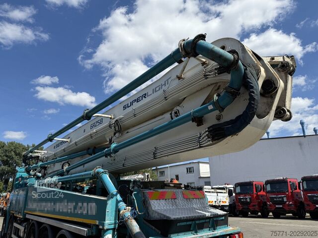 Бетононасос Mercedes-Benz AROCS 5051 10x6 EURO6 POMPA DO BETONU SERMAC 6RZ56