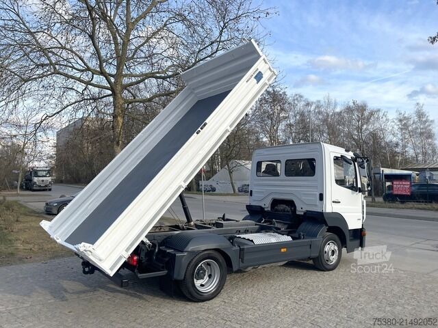 Tipvogn varebil mercedes-benz Atego 816 Dreiseitenkipper Euro-6 1Hand*Klima*AHK*