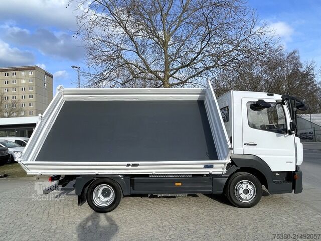 Three-way tipper van mercedes-benz Atego 816 Dreiseitenkipper Euro-6 1Hand*Klima*AHK*
