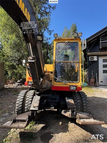 Mobiele graafmachine Åkerman H3M Wheeled Excavator – Tiltrotator and Bucket