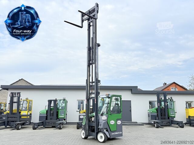 чотири-напрямний навантажувач Combilift CB4000 GAS TRIPLEX 6800 POSITIONER CABIN