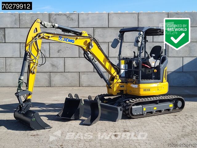 Minikotró XCMG XE35 E FACTORY WARRANTY - CW/3 BUCKETS - YANMAR...