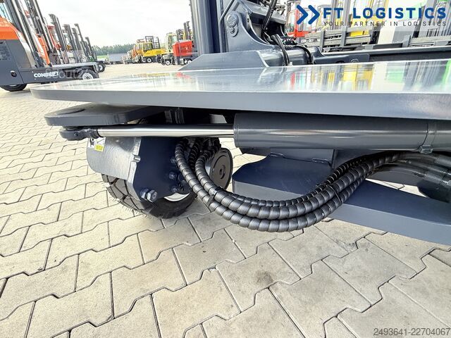 Fireveis truck Combilift C4500 DIESEL DUPLEX WIDE FORK POSITIONER