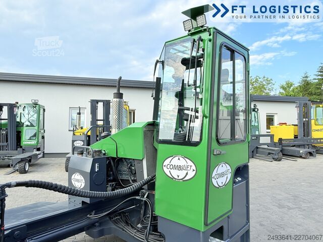 Fireveis truck Combilift C4500 DIESEL DUPLEX WIDE FORK POSITIONER