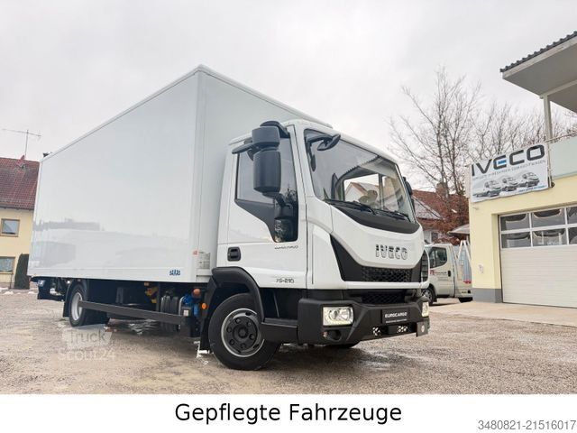 Box van IVECO EUROCARGO ML 75E21/P Koffer Luftfederung LBW DFL