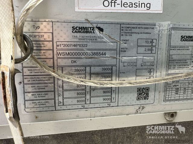 Semirimorchio con telone Schmitz Cargobull Curtainsider Standard