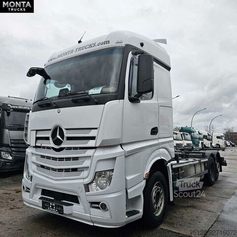Vaihtolavakuorma-auto MERCEDES-BENZ Actros 2543, Retarder, Liftachse, AHK