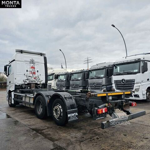 Vaihtolavakuorma-auto MERCEDES-BENZ Actros 2543, Retarder, Liftachse, AHK