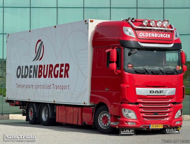 Chłodnia (samochód ciężarowy) DAF XF 480 FAN SSC FULL AIR RETARDER/INTARDER ISOLAT