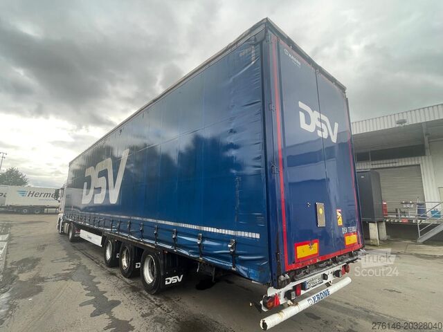 Ρυμουλκούμενο με καρότσα & μουσαμά Krone MEGA Lowliner