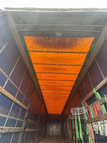 Ρυμουλκούμενο με καρότσα & μουσαμά Krone MEGA Lowliner