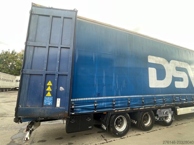 Ρυμουλκούμενο με καρότσα & μουσαμά Krone MEGA Lowliner